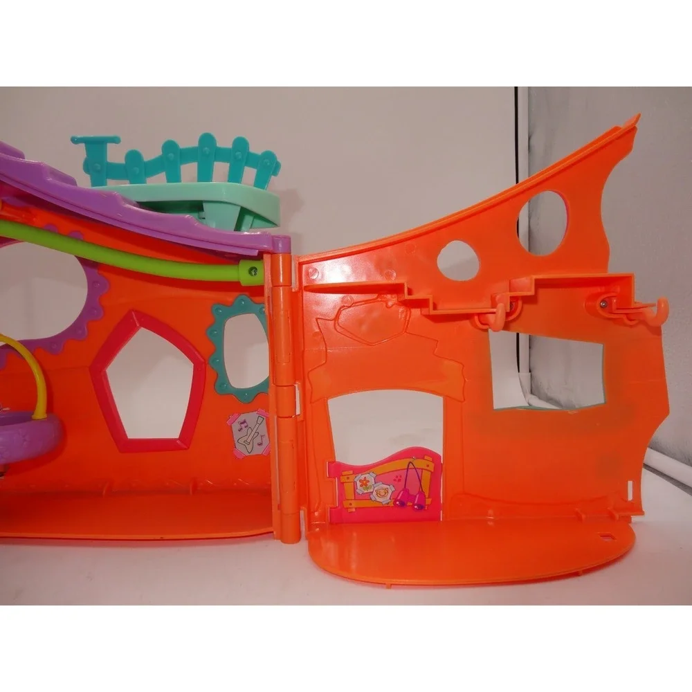 LPS Littlest Pet Shop Orange Clubhouse Tree House PlaySet ‎ 2007
